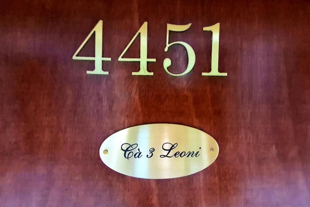 Ca 3 Leoni - Romantic House In The Heart Of เวนิส ภายนอก รูปภาพ