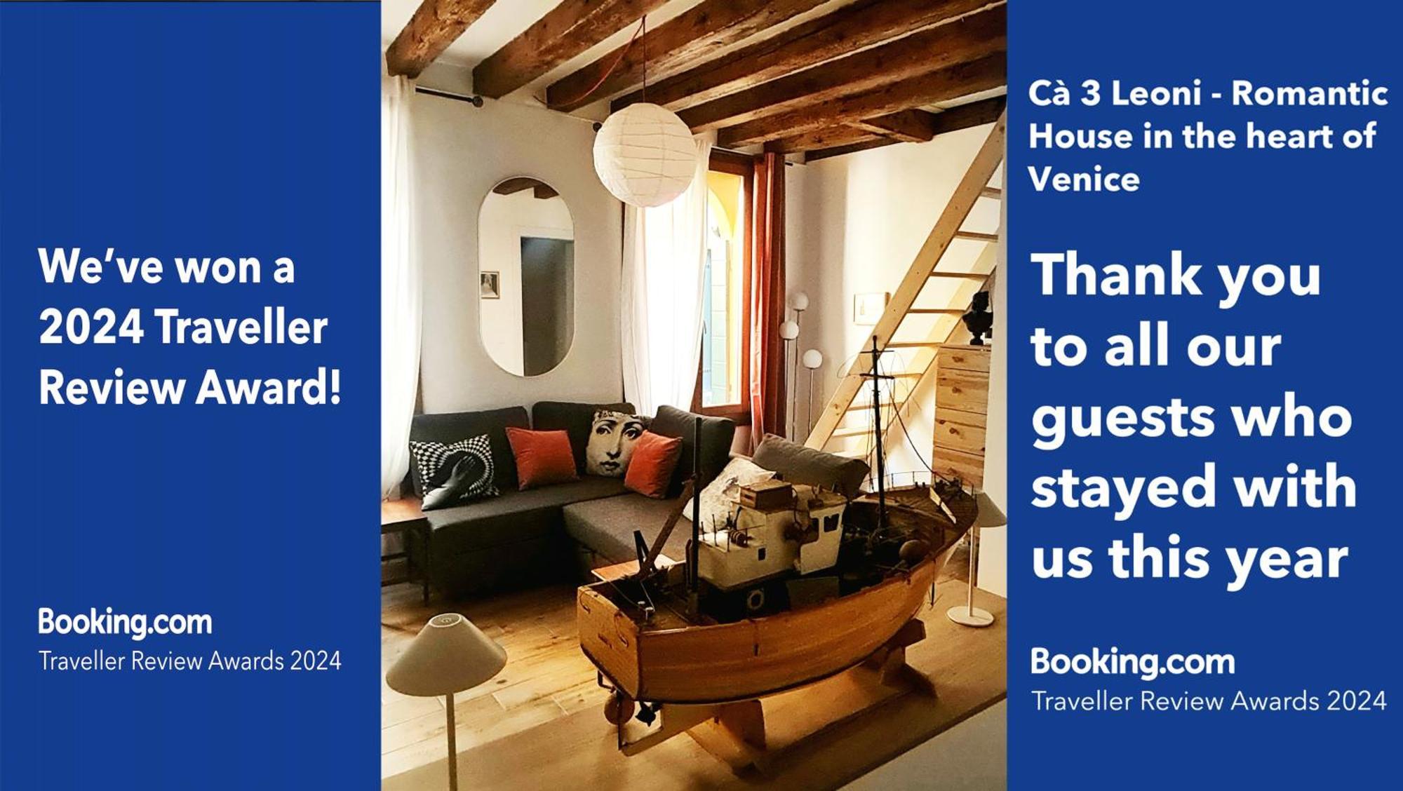 Ca 3 Leoni - Romantic House In The Heart Of เวนิส ภายนอก รูปภาพ
